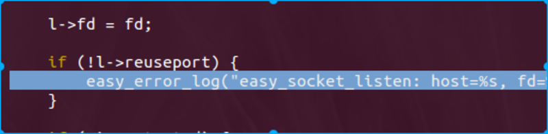 定位到对应的源码行c" "定位到对应的源码行